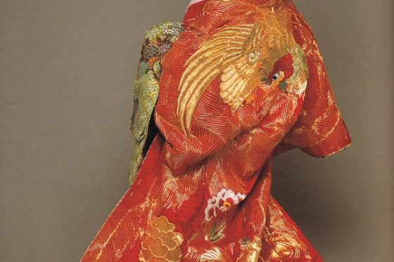 Bando Tamasburo, male kabuki legend, by Kishin Shinoyama