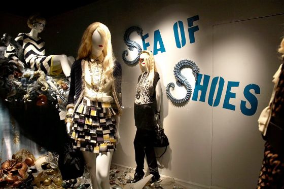 Holt Renfrew Windows-& back from Tokyo!