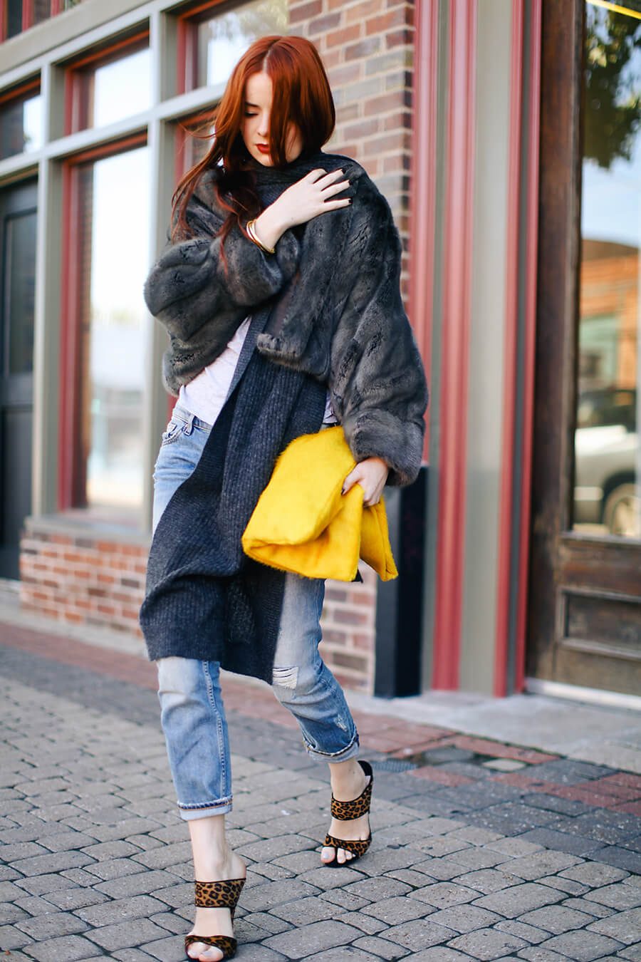 Grey & Yellow on Sea of Shoes