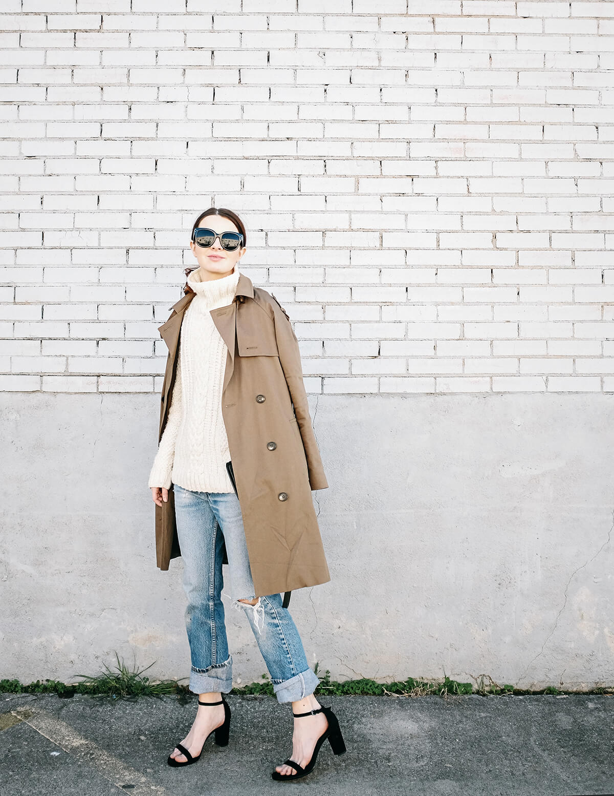 NEARLYNUDE sandals and trench coat on ebmxuhkl.top