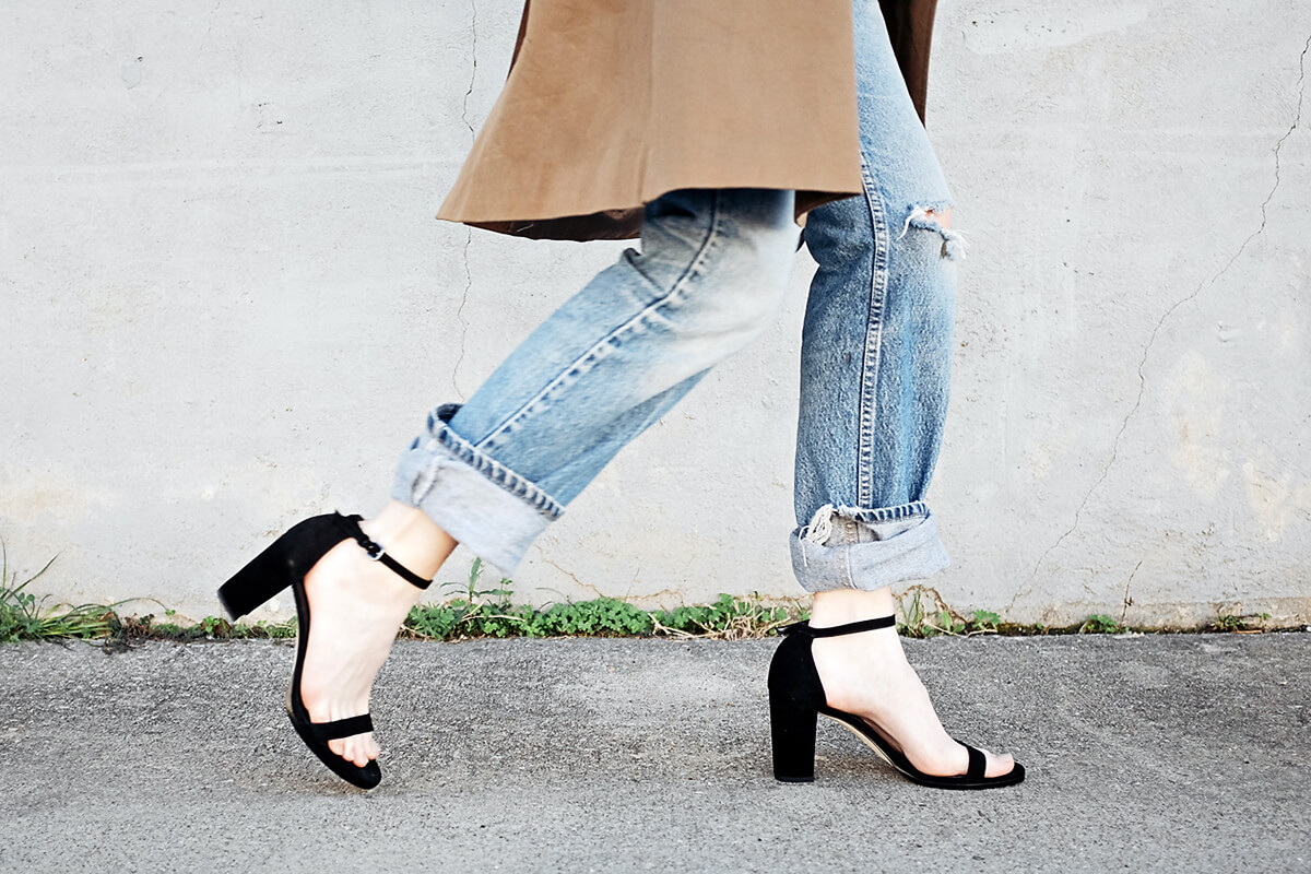 NEARLYNUDE sandals and trench coat on ebmxuhkl.top